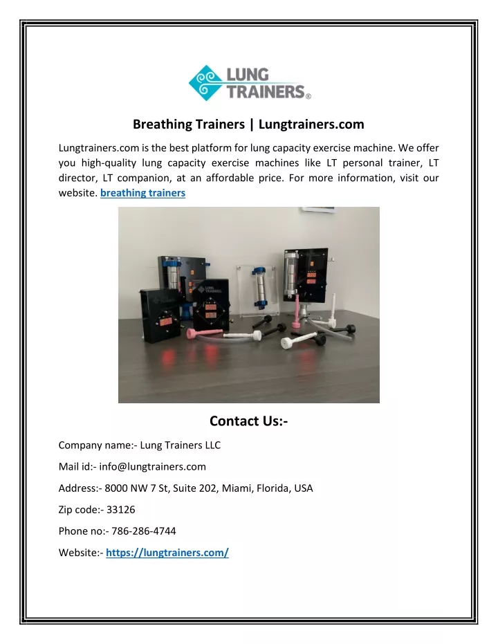 breathing trainers lungtrainers com