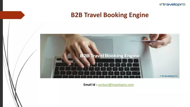 b2b travel booking engine