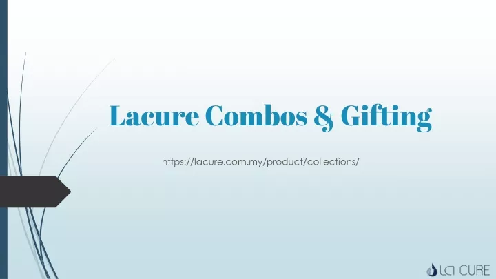 lacure combos gifting