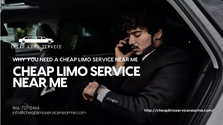 why you need a cheap limo service near me