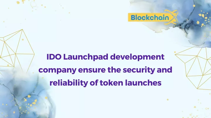 ido launchpad development company ensure