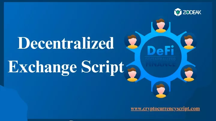 decentralized exchange script