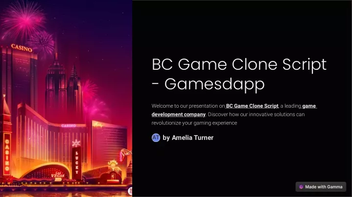 bc game clone script gamesdapp