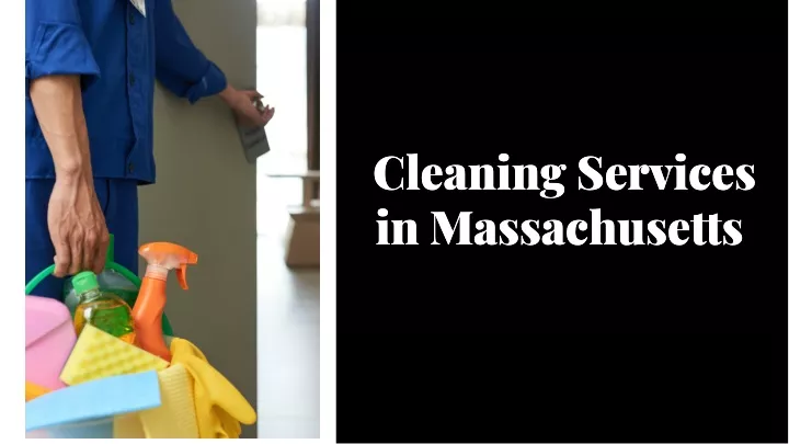 cleaning services in massachusetts