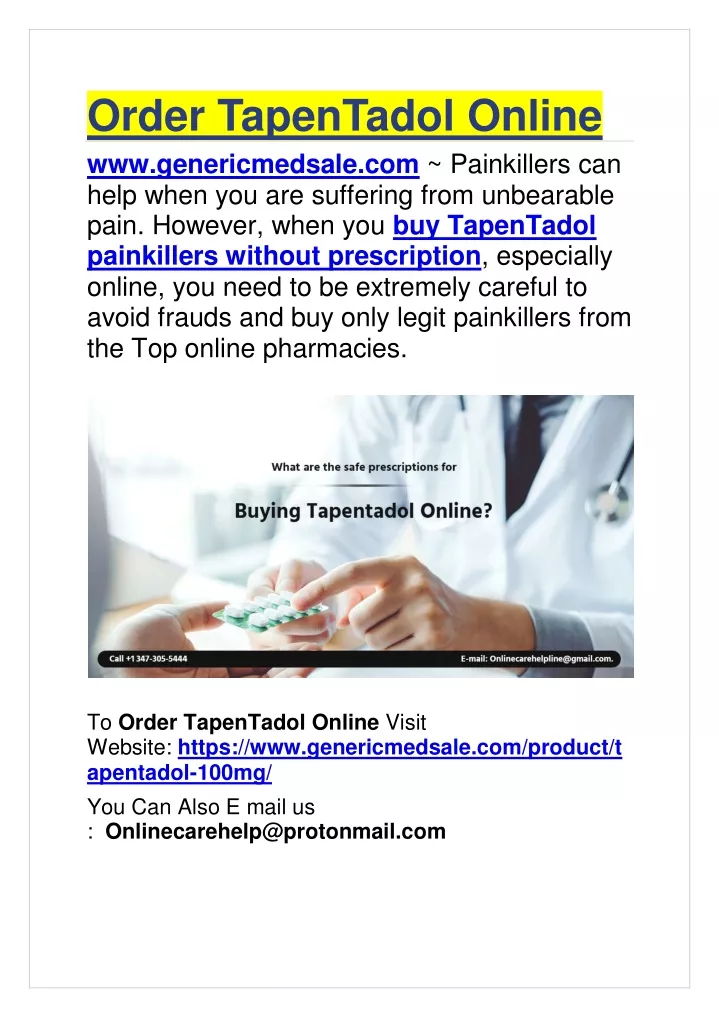 order tapentadol online www genericmedsale