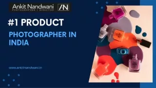 #1 Product Photographer in India