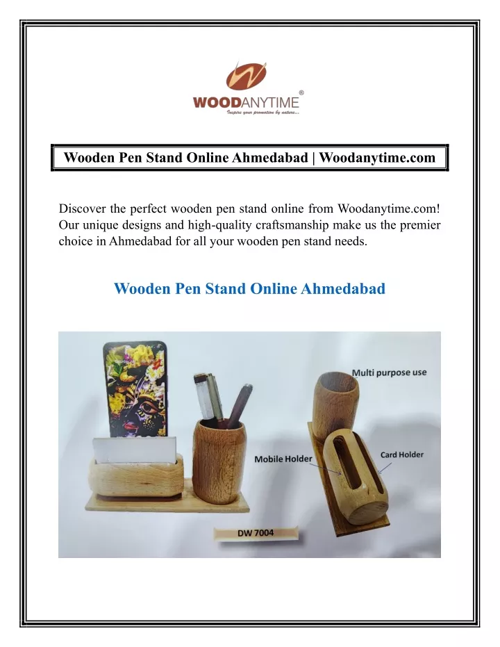 wooden pen stand online ahmedabad woodanytime com