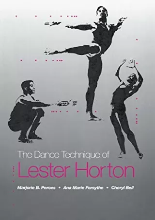 $PDF$/READ/DOWNLOAD Dance Technique of Lester Horton
