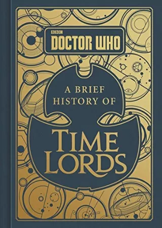 PDF_ Doctor Who: A Brief History of Time Lords