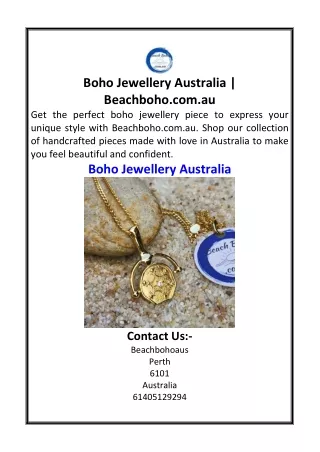 Boho Jewellery Australia  Beachboho.com.au