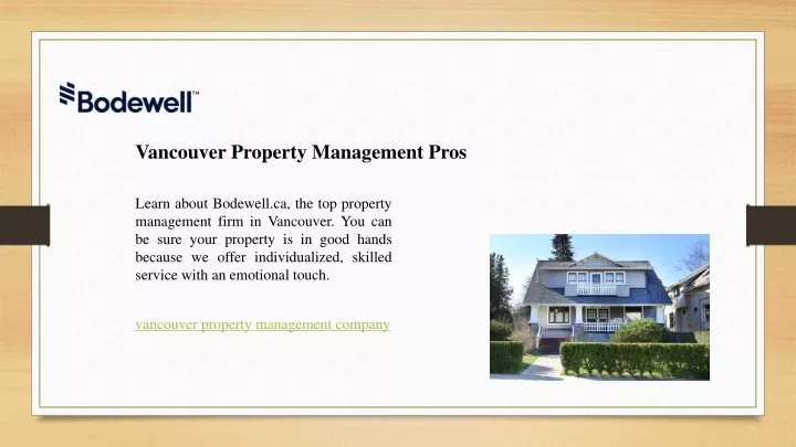 vancouver property management pros