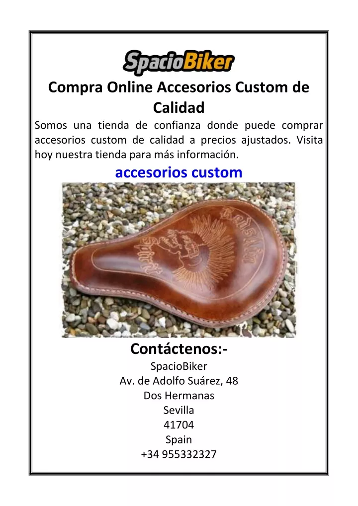 compra online accesorios custom de calidad somos