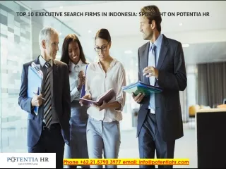 Top 10 Executive Search Firms in Indonesia: Spotlight on Potentia HR