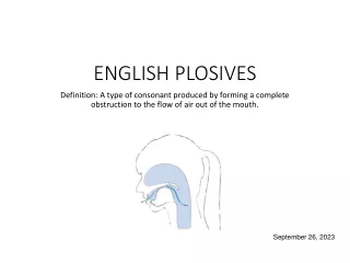 english plosives