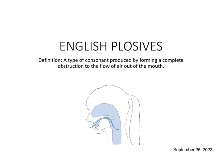 english plosives
