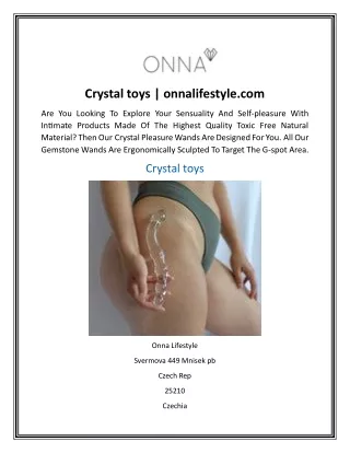crystal toys onnalifestyle com