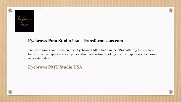 eyebrows pmu studio usa transformasons