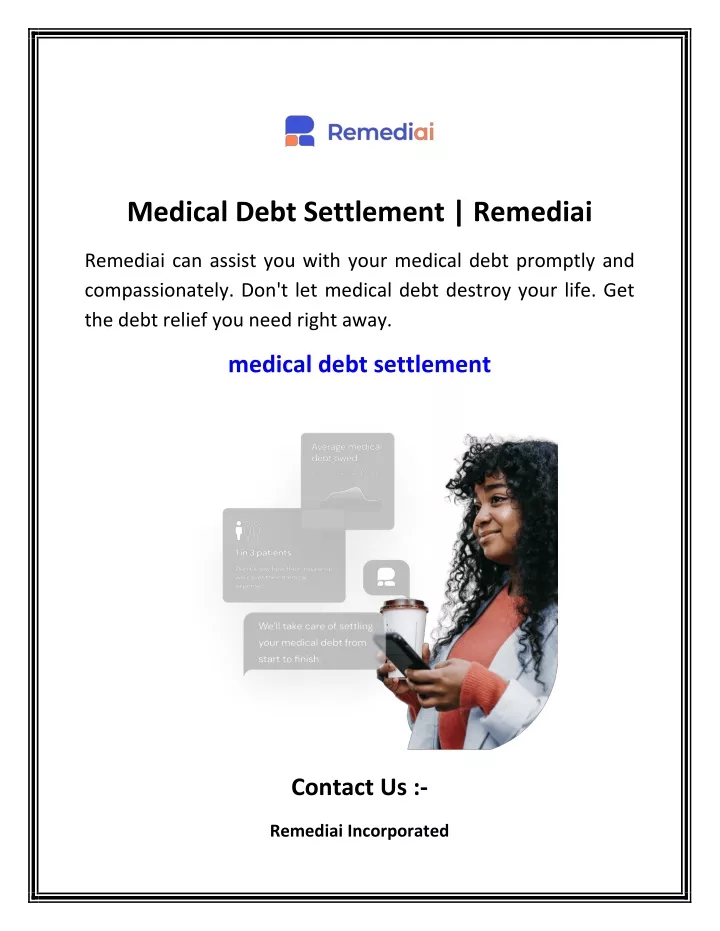 medical debt settlement remediai