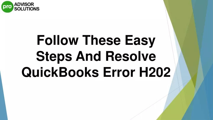 follow these easy steps and resolve quickbooks