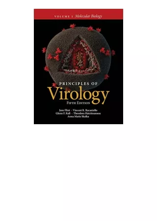 Download Pdf Principles Of Virology Volume 1 Molecular Biology Asm Books For And