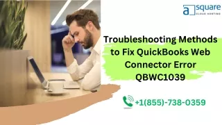 How to Fix QuickBooks Error Code QBWC1039