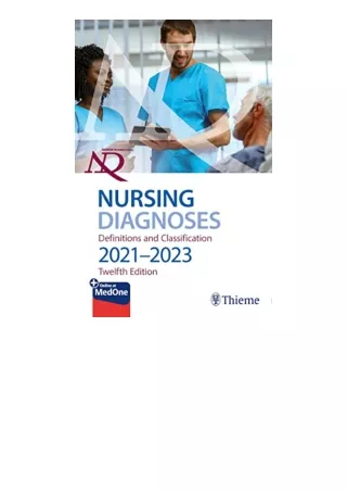 Kindle Online Pdf Nanda International Nursing Diagnoses Definitions And Classifi