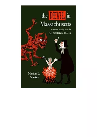 Kindle Online Pdf The Devil In Massachusetts Full
