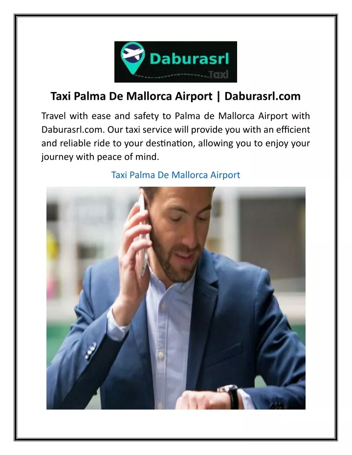 taxi palma de mallorca airport daburasrl com