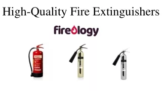 high quality fire extinguishers