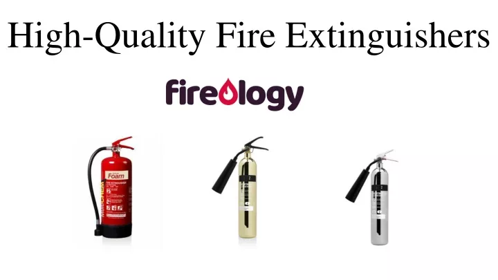 high quality fire extinguishers