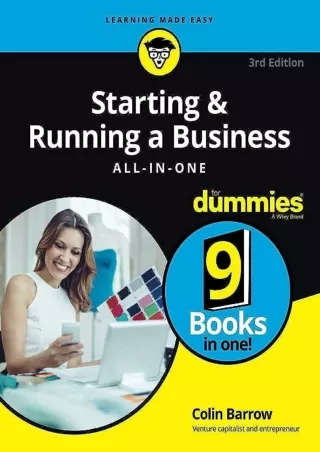 [PDF] DOWNLOAD Starting and Running a Business All-in-One For Dummies