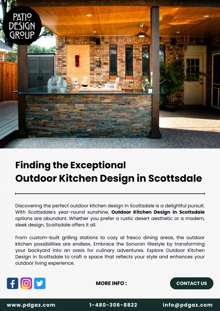 finding the exceptional outdoor kitchen design