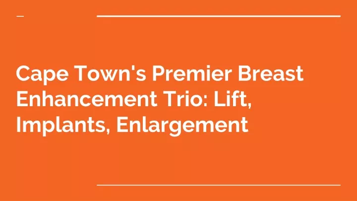 cape town s premier breast enhancement trio lift implants enlargement