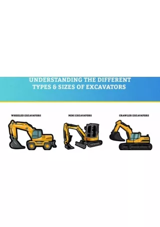 A Visual Guide to Excavators of All Shapes and Sizes |Hexco.ae