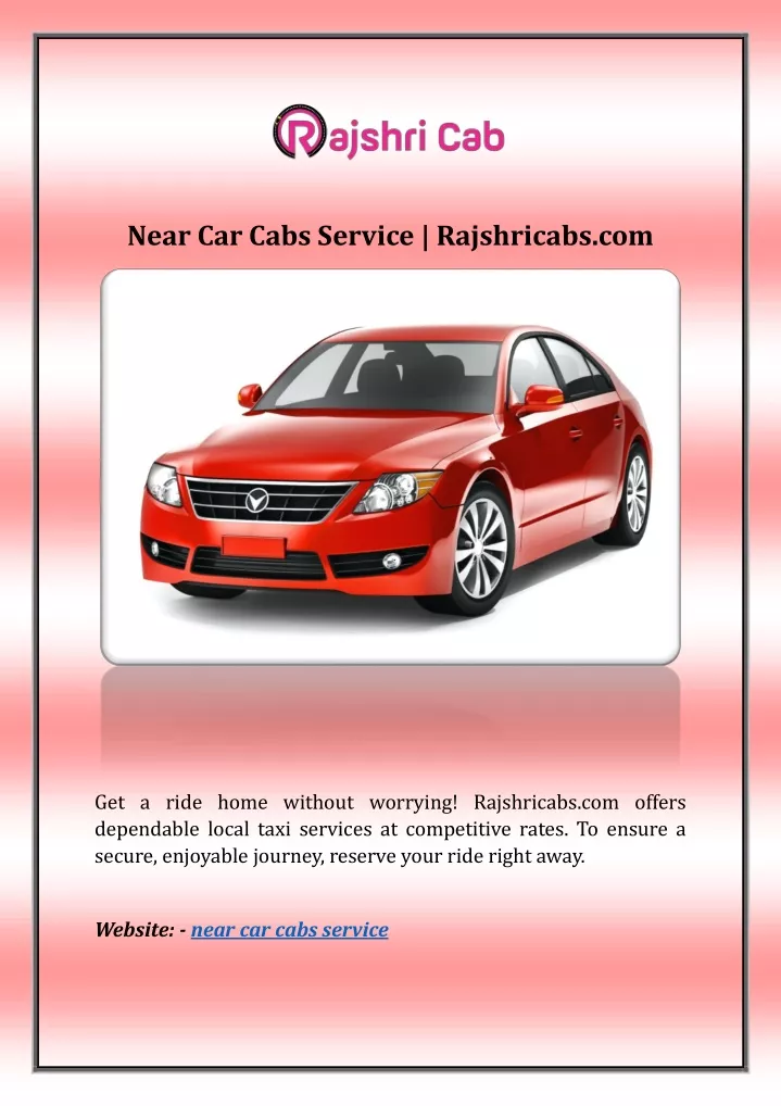 near car cabs service rajshricabs com