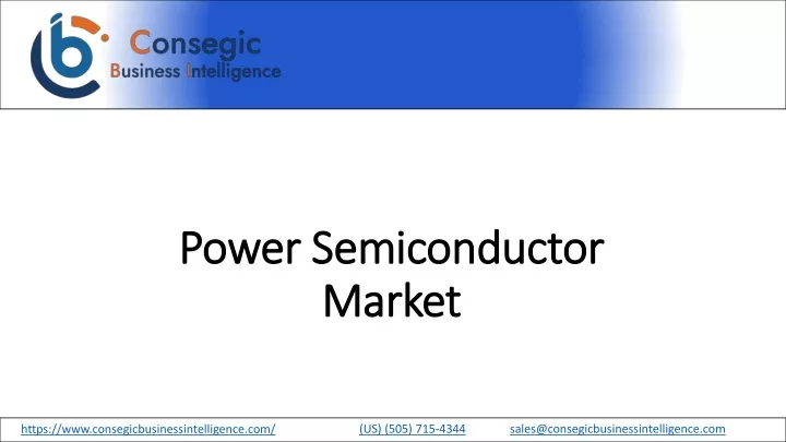 power semiconductor market