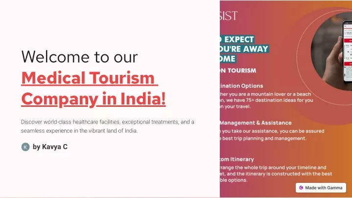 welcome to our medical tourism company in india