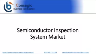 semiconductor inspection system market