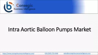 Intra Aortic Balloon Pumps Market