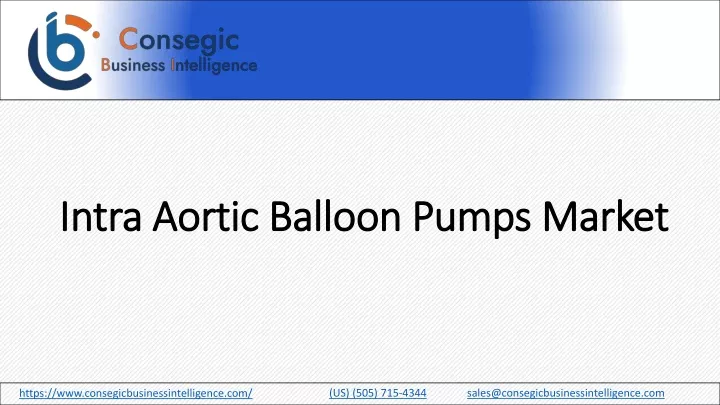 intra aortic balloon pumps market