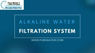 Transform Your Water with an Alkaline Water Filtration System