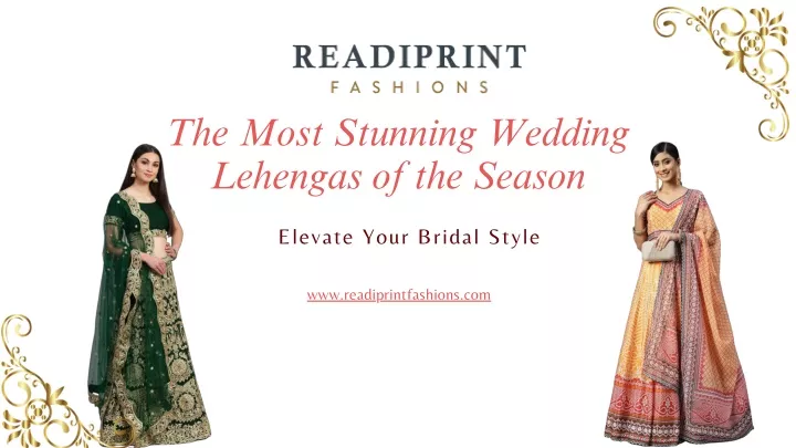 the most stunning wedding lehengas of the season