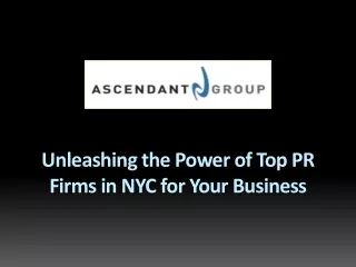unleashing the power of top pr firms in nyc for your business