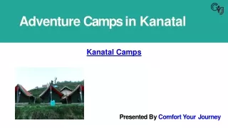 Adventure Camps in Kanatal – Best Camps in Kanatal