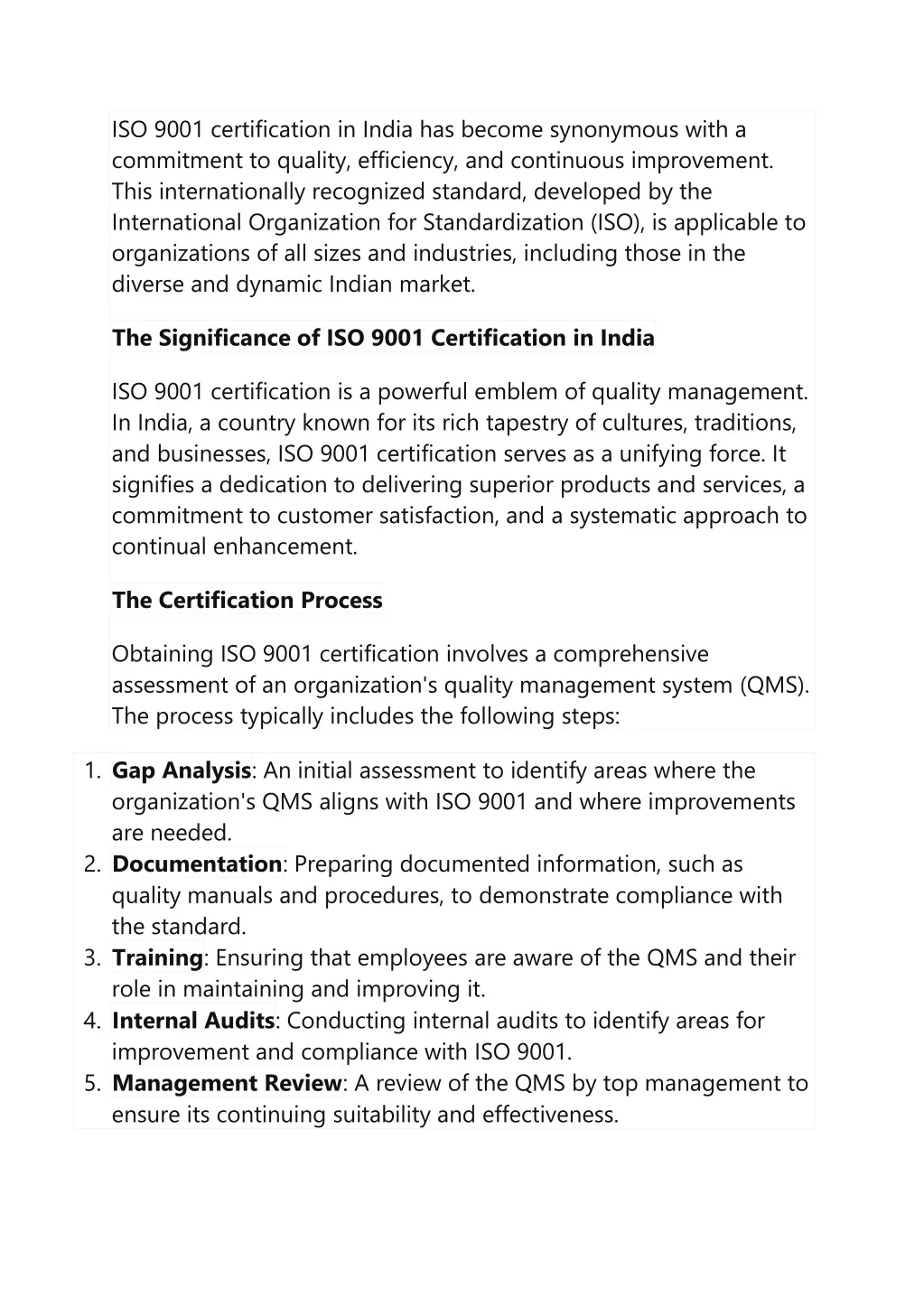 PPT - iso 9001 certification in india PowerPoint Presentation, free ...