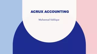 Acrux-accounting