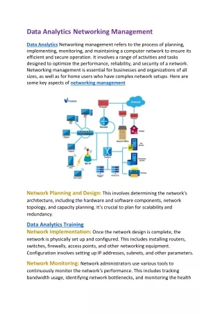 data analytics networking management