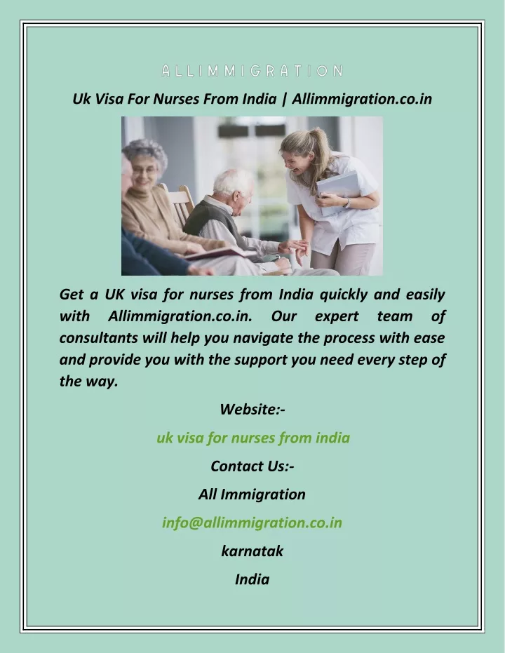 uk visa for nurses from india allimmigration co in