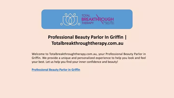 professional beauty parlor in griffin