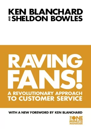PDF/READ Raving Fans : Revolutionary Approach to Customer Service